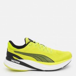   PUMA Чоловічі кросівки для бігу  Magnify Nitro 2 37690906 41 (7.5UK) 26.5 см Lime Pow- Black- Silver (409