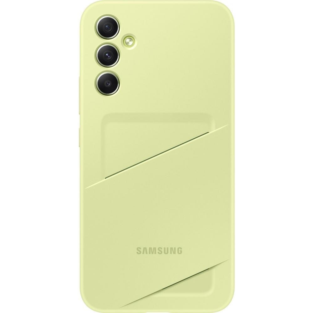 Samsung A346 Galaxy A34 Card Slot Case Lime (EF-OA346TGEG) - зображення 1