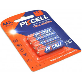   PKCELL AAA bat Alkaline 4шт Ultra Alkaline (PC/LR03-4B)