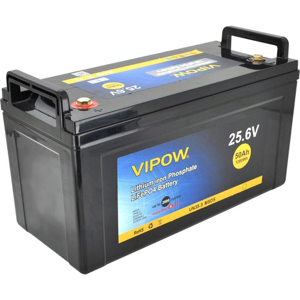 Vipow LiFePO4 25.6V-50A (LiFePO4256-50/40) - зображення 1