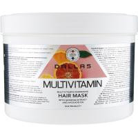 Dallas cosmetics Маска енергетична для волосся  Multivitamin з комплексом вітамінів, екстрактом женьшеню та олією аво - зображення 1