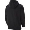 Nike Чорна чоловіча кофта  M Nsw Club Hoodie Fz Ft BV2648-010 - зображення 2