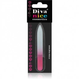   Diva & Nice Cosmetics Accessories скляна пилочка для нігтів малий Pink