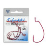 Gamakatsu Worm Offset EWG Red №5/0 (4pcs) - зображення 3