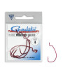 Gamakatsu Worm Offset EWG Red №5/0 (4pcs) - зображення 5