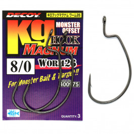   Decoy Kg Hook Magnum Worm26 №8/0 (3pcs)