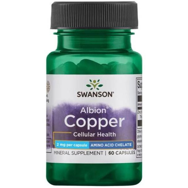 Swanson Albion Copper 2 мг (60 капс) - зображення 1