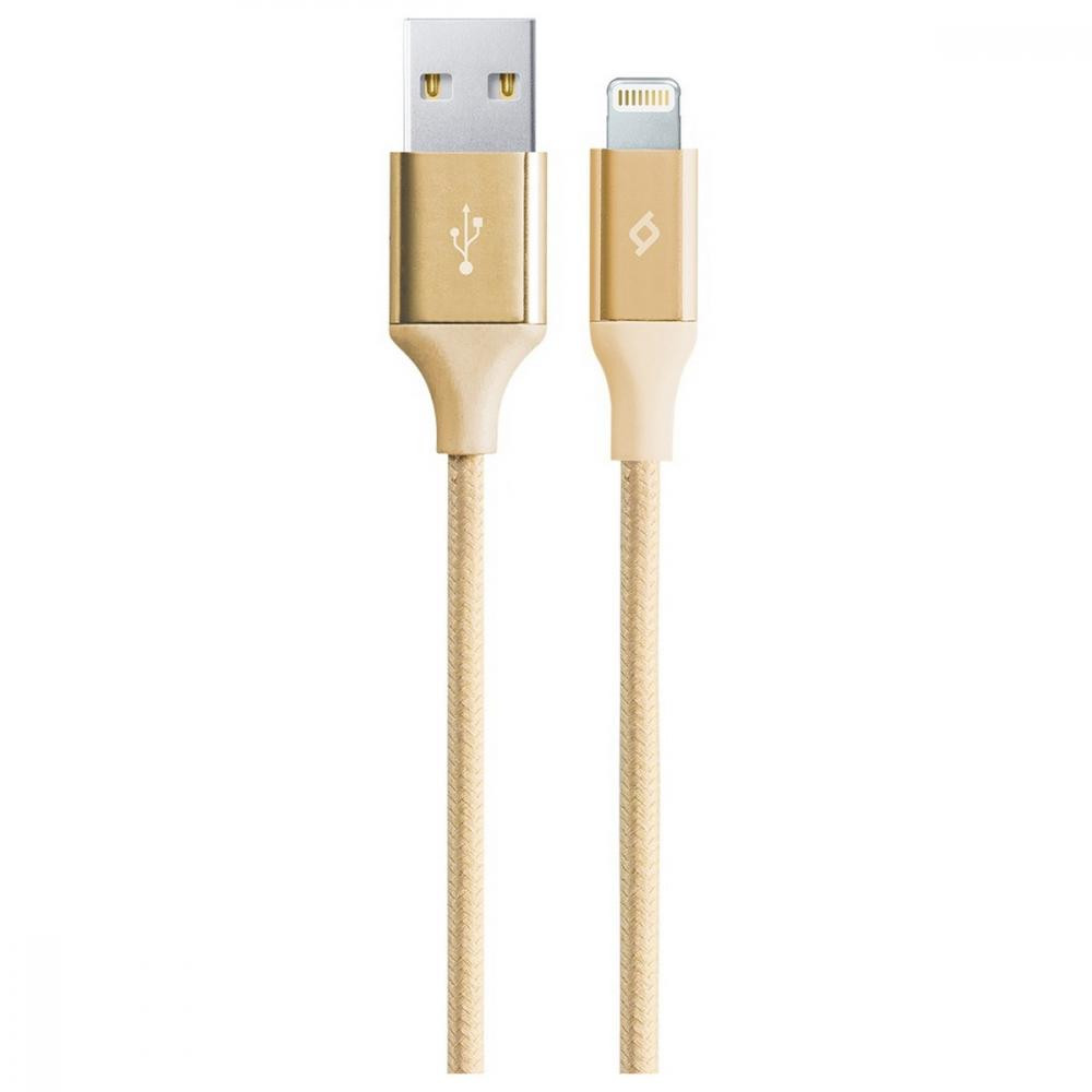 TTEC 2DK16 AlumiCable USB 2.0 to Lightning 1.2m Gold (2DK16A) - зображення 1