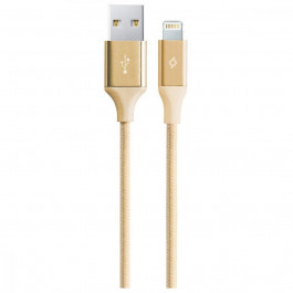   TTEC 2DK16 AlumiCable USB 2.0 to Lightning 1.2m Gold (2DK16A)