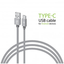   Intaleo CBGNYT2 USB Type-C 2m Grey (1283126489143)