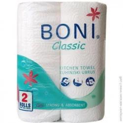   Perfex Рушник паперовий  Boni Classic 2 шари 2 штуки (8600101745781)