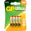 Батарейка GP Batteries AAA bat Alkaline 4шт Ultra (GP24AU-U4)