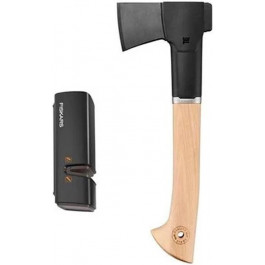   Fiskars Norden chopping axe N7 + sharpener SET (1051146)