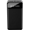 XO Power Bank PR164 with Flashlight 2USB+Type-C 30000mAh Black - зображення 1