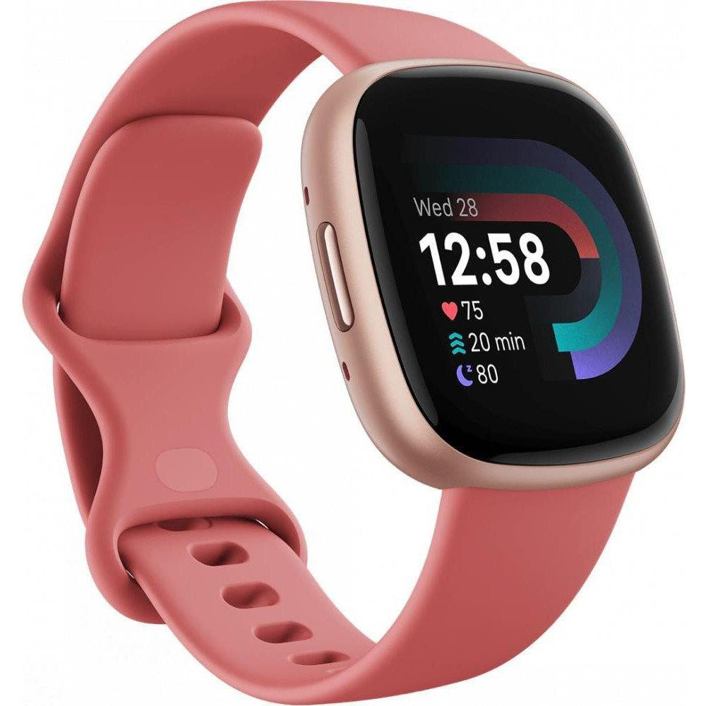 Fitbit Versa 4 Pink Sand/Copper Rose (FB523RGRW) - зображення 1