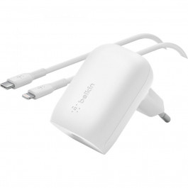   Belkin Home Charger 30W PD PPS USB-С - Lightning (WCA005VF1MWH-B5)