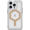 URBAN ARMOR GEAR iPhone 15 Pro Plyo Magsafe, Ice/Gold (114286114381) - зображення 1