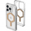 URBAN ARMOR GEAR iPhone 15 Pro Plyo Magsafe, Ice/Gold (114286114381) - зображення 2