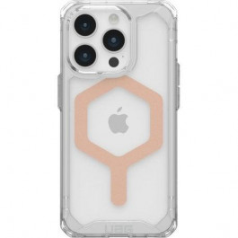   URBAN ARMOR GEAR iPhone 15 Pro Plyo Magsafe, Ice/Rose Gold (114286114348)