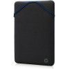 HP 15.6 Reversible Protective Black/Blue Laptop Sleeve (2F1X7AA) - зображення 6