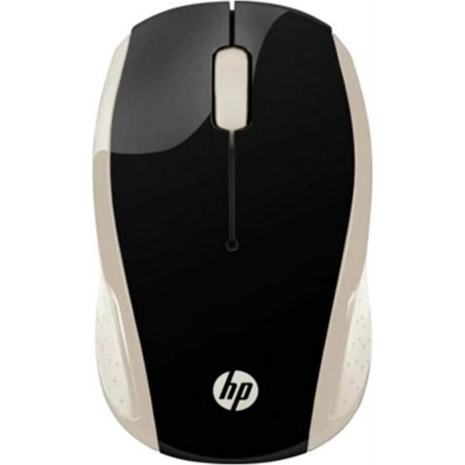 HP Wireless Mouse 200 Silk Gold (2HU83AA) - зображення 1