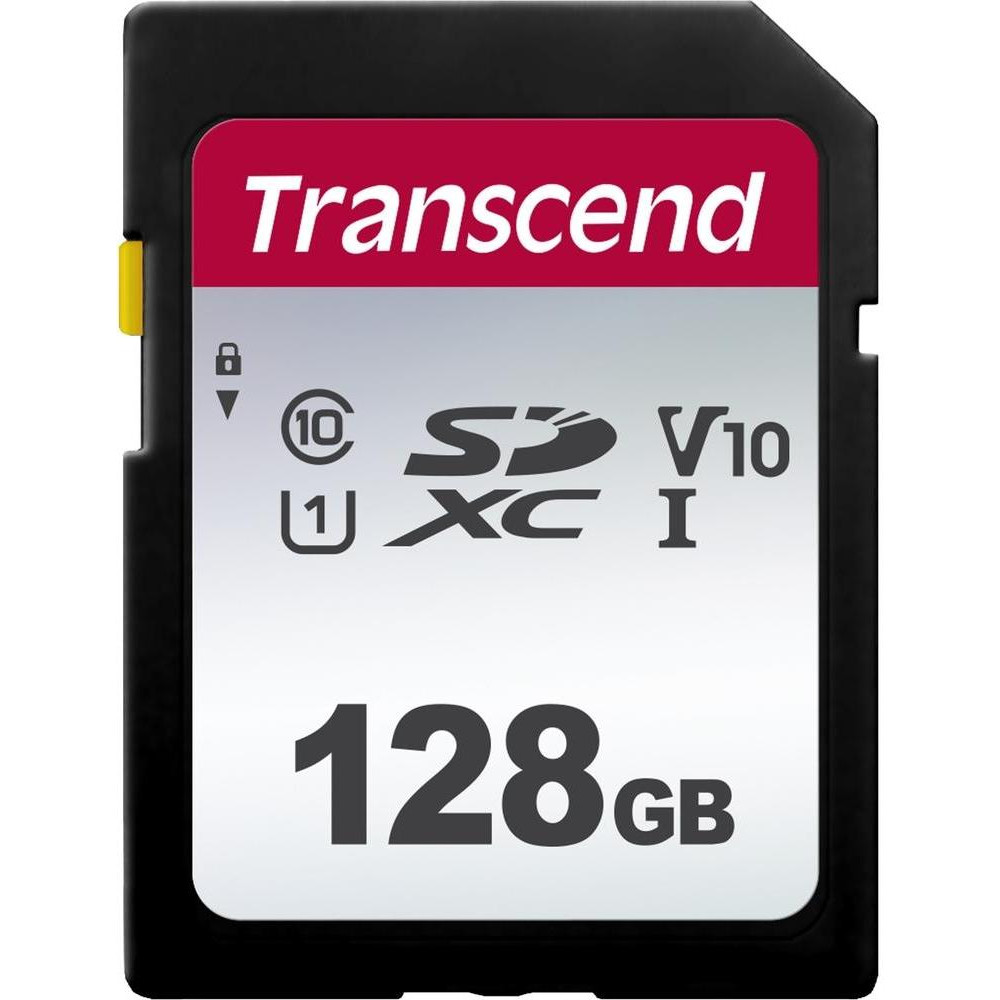 Transcend 128 GB SDXC UHS-I U3 300S TS128GSDC300S - зображення 1