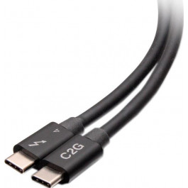   C2G USB Type-C Thunderbolt 4 0.5m Black (C2G28885)