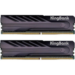   KingBank 16 GB (2x8GB) DDR4 3600 MHz Silver (KB3600H8X2)