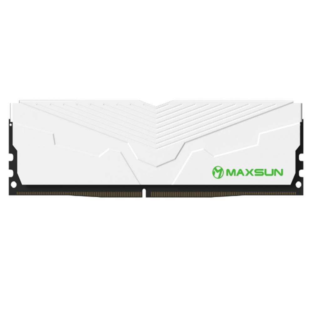 Maxsun 16 GB DDR4 2666 MHz Terminator White (MSD416G26W4) - зображення 1