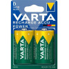 Varta D 3000mAh NiMh 2шт POWER ACCU (56720101402) - зображення 1