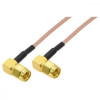 4Hawks RP-SMA to RP-SMA cable black H155 (C1-B-10) - зображення 2