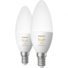 Philips HUE Ambiance E14 5.2W 2200-6500K ZigBee Bluetooth dimm 2шт (929002294404) - зображення 1