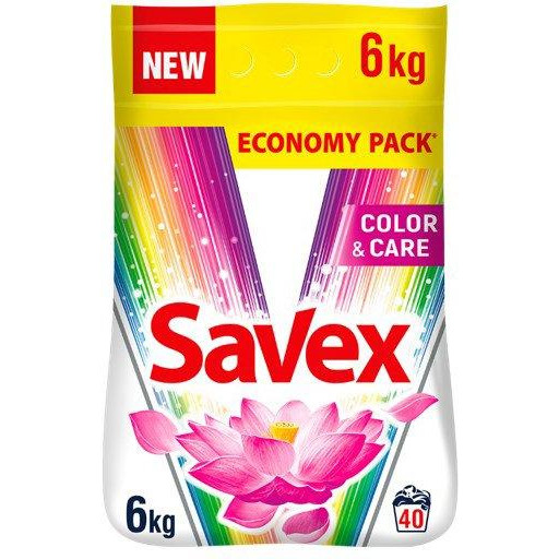 Savex Стиральный порошок Color Care 6 кг (3800024025334) - зображення 1