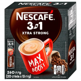   Nescafe Xtra Strong 3 в 1 20х13 г (7613036116084)