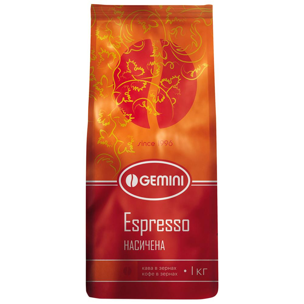 Gemini Espresso Grains зерно 250 г (4820156430041) - зображення 1