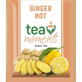   Tea Moments Чай чорний  Ginger Hot з імбиром і лимоном 1.7 г х 50 шт (4823118601671)