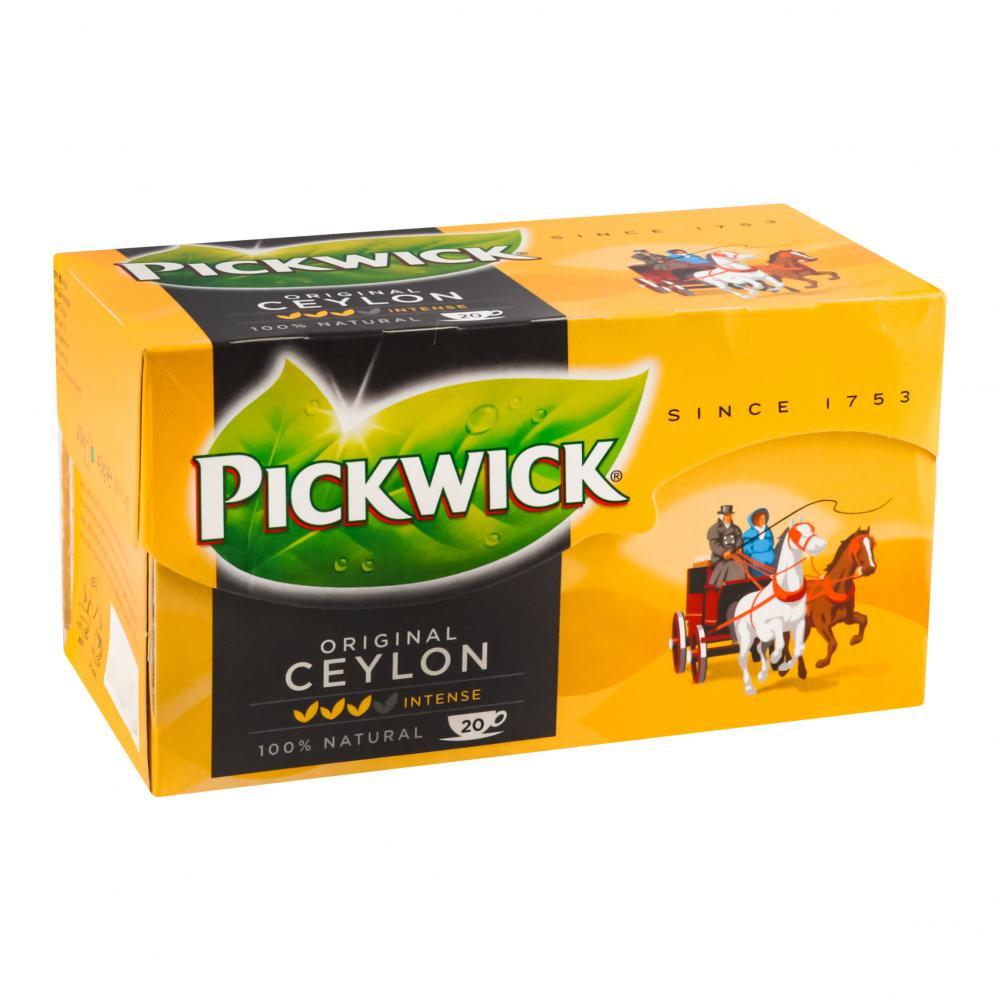 Pickwick Чай чорний  Original Ceylon, 20*2 г (8711000008072) - зображення 1