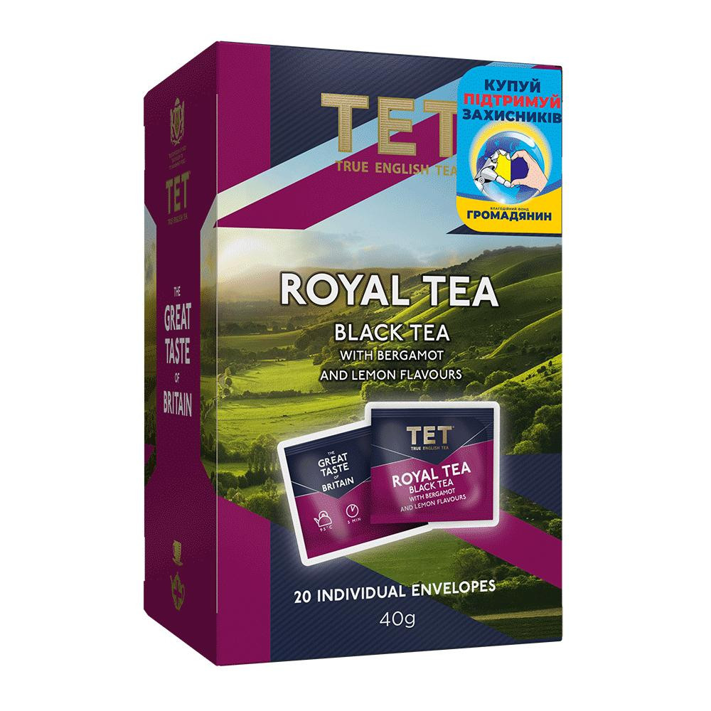 ТЕТ Чай чорний  Royal Tea, 20 шт. (5060207696692) - зображення 1