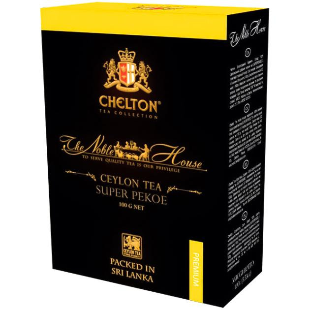 Chelton Чай чорний  Noble House Ceylon Tea, 100 г (4792055018463) - зображення 1