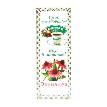 Карпатський чай Чай травяной Карпатьский Чай Эхинацея, 20 шт. (4820024210249) - зображення 1