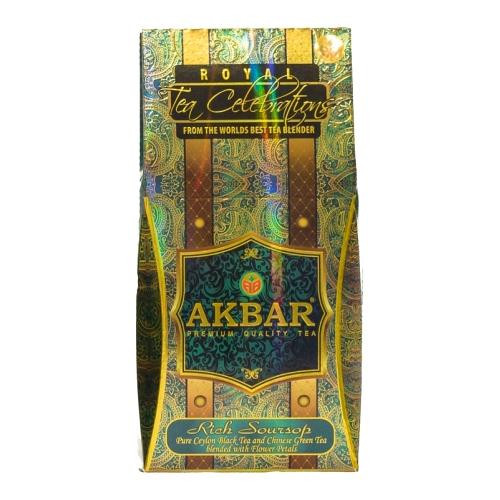 Akbar Смесь чая Rich Soursop Royal Celebrations, 80 г (5014176014421) - зображення 1