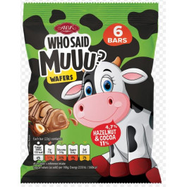   АВК Батончик Who said Muuu? Hazelnut&Cocoa, 6х22 г (4823105811861)