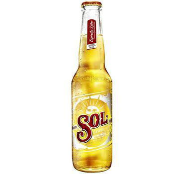 SOL Пиво  світле 4.5%, 0.33 л (7501049936747) - зображення 1