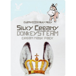   Elizavecca Silky Creamy Donkey Steam Cream Mask 25 ml Маска тканевая с паровым кремом (EL-157)