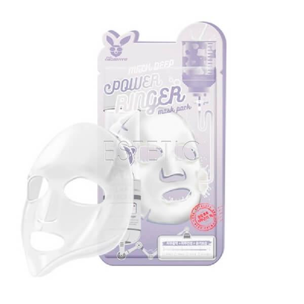 Elizavecca Тканевая маска для лица молочно-цветочная  Face Care Milk Deep Power Ring Mask Pack, 23 мл (88095209 - зображення 1