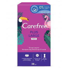   Carefree Прокладки щоденні гігієнічні  Plus Large Fresh 36шт