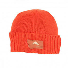   Simms Шапка  Big Sky Wool Beanie Orange (13542-800-00)