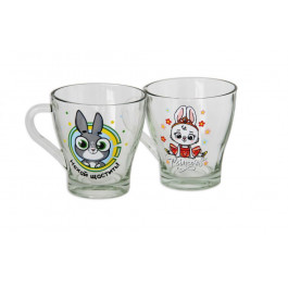   GalleryGlass Кухоль скляний  Fresia "Символ року", 280 мл (5104578038498)