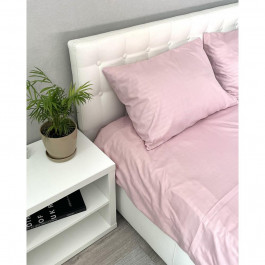 Emily Home Простирадло на резинці Fiber Roze Stripe  мікрофібра рожевий 160х200 см (94084474)