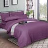 Emily Home Простирадло на резинці Fiber Lilac Stripe  мікрофібра ліловий 160х200 см (94084498) - зображення 1